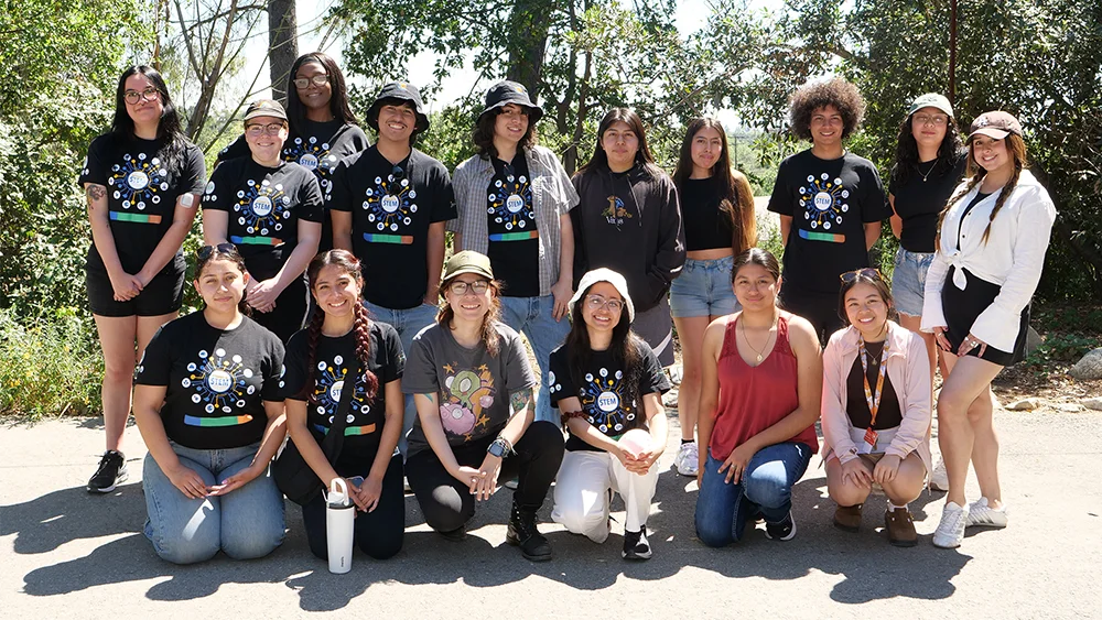 Pathways to STEM students visit California Botanic Garden